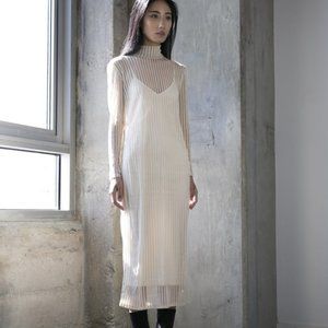 Vivian Chan Margaux Dress in Stripe